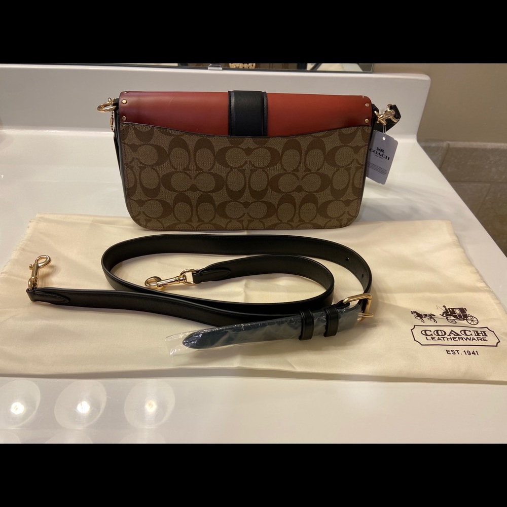 ❤️SOLD❤️Coach Georgie Colorblock Handbag - Picture 4 of 16